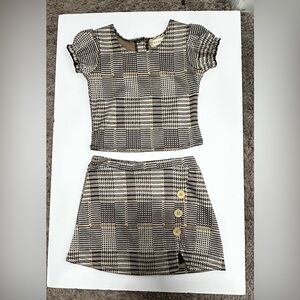 Btween‎ Girls Plaid Set